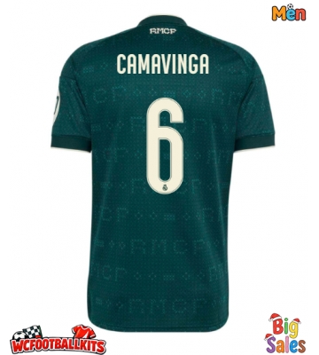 Real Madrid Eduardo Camavinga #6 Replica Away Stadium Shirt 2026-27 Short Sleeve